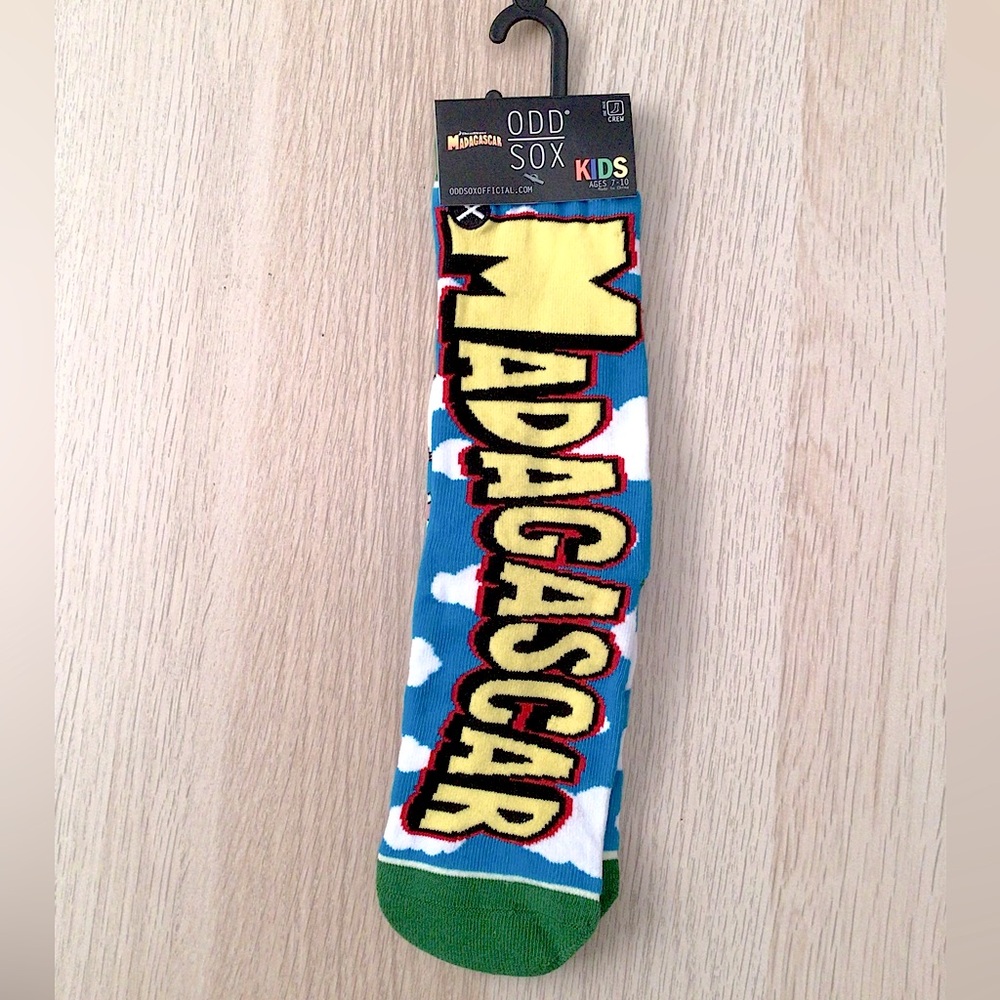 Madagascar Kids Character Socks